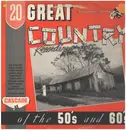 LP - Willie Nelson, George Jones, Margie Ward - 20 Great Country Recordings from the 50s And 60s Vol.1