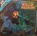 Double LP - Willie Nelson - Country Winners