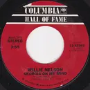 7inch Vinyl Single - Willie Nelson - Georgia On My Mind / Blue Skies