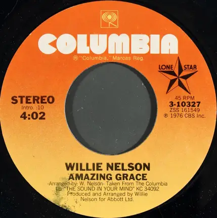 Willie Nelson - I'd Have To Be Crazy / Amazing Grace