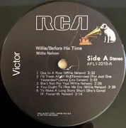 LP - Willie Nelson - Willie/Before His Time
