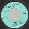 7inch Vinyl Single - Willie Samples & Ricochets - I Don't Care / In My Time - ORIGINAL US