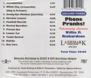 CD - Willie P. Richardson - Phone Pranks! Volume Three
