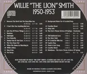 CD - Willie 'The Lion' Smith - 1950-1953