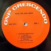 LP - Willie 'The Lion' Smith - Willie 'The Lion' Smith