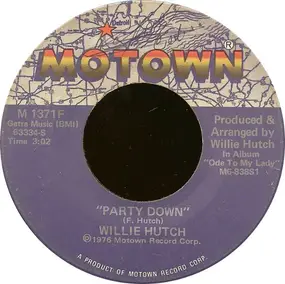 Willie Hutch - Party Down / Just Another Day