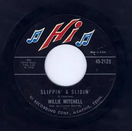 Willie Mitchell - Slippin´& Slidin`