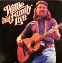 Double LP - Willie Nelson - Willie And Family Live