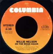 7'' - Willie Nelson / Johnny Gimble - On The Road Again / Jumpin' Cotton Eyed Joe