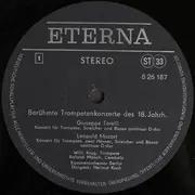 LP - Willi Krug , Kammerorchester Berlin , Helmut Koch - Berühmte Trompetenkonzerte Des 18. Jahrhunderts
