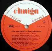 LP - Willi Schwabe - Die Musikalische Rumpelkammer - 4. Folge Mit Willi Schwabe
