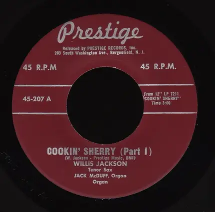 Willis Jackson - Cookin' Sherry