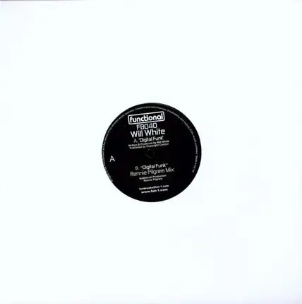 WILL WHITE - DIGITAL FUNK