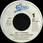 7'' - Will To Power - Freebaby
