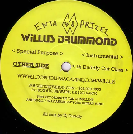 Willus Drummond - Evacuate Tha Planet