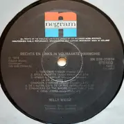 LP - Willy Weits - Rechts En Links in Volmaakte Harmonie
