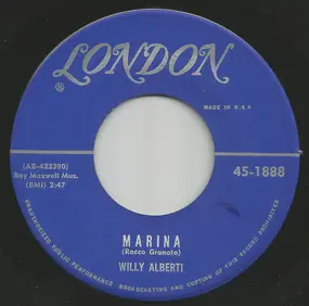 Willy Alberti - Marina / Cerasella (Canzone Allegra)