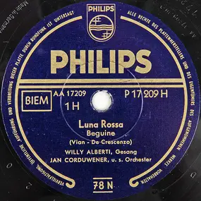 Willy Alberti - Luna Rossa / Vola, Colomba