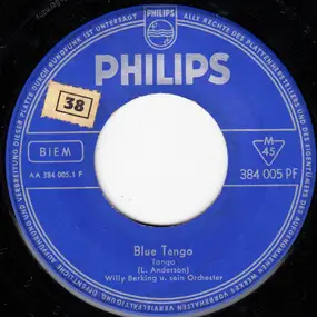 Willy Berking und sein Orchester - Blue Tango / Tango Bolero