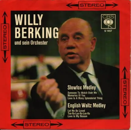 Willy Berking Und Sein Orchester - Slowfox-Medley