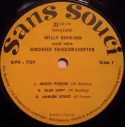 7inch Vinyl Single - Willy Berking Und Sein Orchester - Willy Berking Und Sein Großes Tanzorchester