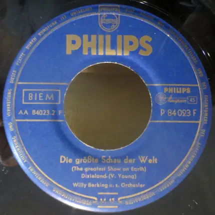 Willy Berking Und Sein Orchester - Derby-Boogie / Die Größte Schau Der Welt