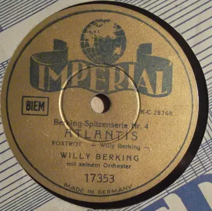 Willy Berking Und Sein Orchester - Pampas / Atlantis