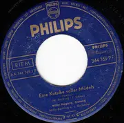 7inch Vinyl Single - Willy Hagara - Eine Kutsche Voller Mädels