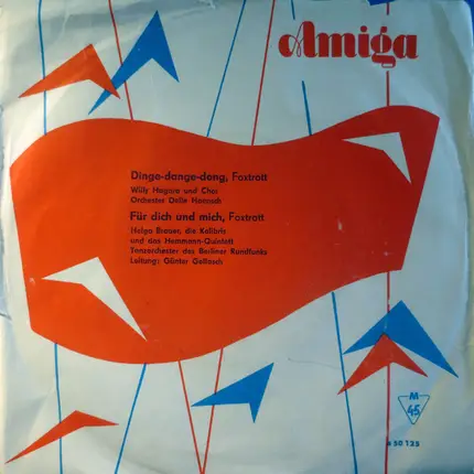 Willy Hagara / Helga Brauer - Dinge-dange-dong / Für Dich Und Mich