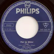 7inch Vinyl Single - Willy Hagara - Fini Im Bikini