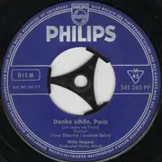 7inch Vinyl Single - Willy Hagara - Karneval In Portugal / Danke Schön, Paris