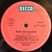 LP - Willy Michl - Blues + Balladen