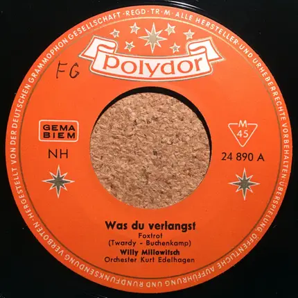 Willy Millowitsch - Was Du Verlangst