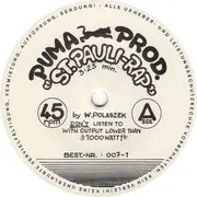 7inch Vinyl Single - Willy Puma - St. Pauli-Rap (Die Erste!!!)