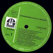 LP - Willy Reichert - Erinnerungen An Willy Reichert