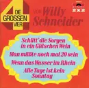 2x7inch Vinyl Single - Willy Schneider - Die Grossen Vier Von Willy Schneider