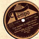 Schellack - Willy Schneider - Das Kannst Du Nicht Ahnen ... / Kornblumenblau