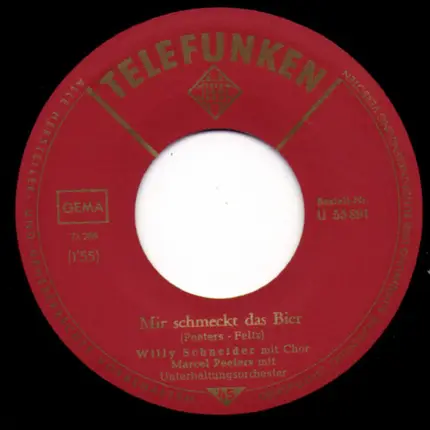 Willy Schneider - Mir Schmeckt Das Bier