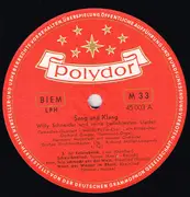 10'' - Willy Schneider - Sang und Klang