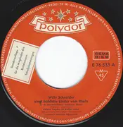 7inch Vinyl Single - Willy Schneider - Singt Fröhliche Lieder Vom Rhein