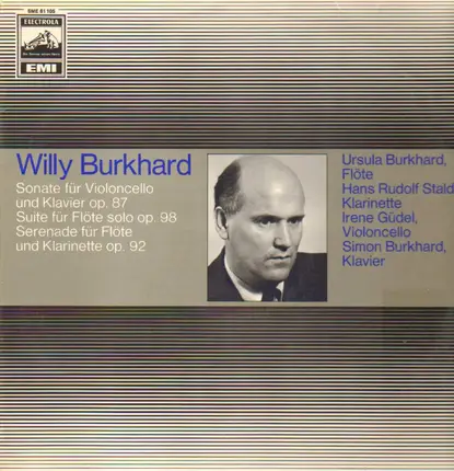 Willy Burkhard - Sonate für Violoncello und Klavier op. 87