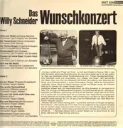 LP - Willy Schneider - Das Willy Schneider Wunschkonzert