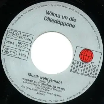 Wilma Un Die Dilledöppche - Musik Weht Jemaht