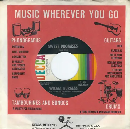 Wilma Burgess - Sweet Promises