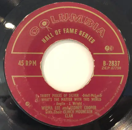 Wilma Lee & Stoney Cooper - The White Rose/The Legend Of The Dogwood Tree
