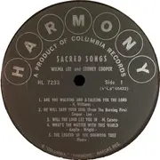 LP - Wilma Lee & Stoney Cooper - Sacred Songs - Mono