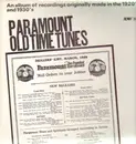 LP - Wilmer Watts & The Lonely Eagles, Carver Boys, Emry Arthur, etc - Paramount Old Time Tunes