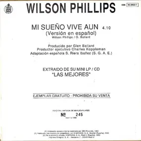 Wilson Phillips - Mi Sueño Vive Aun