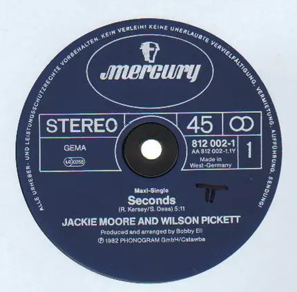Wilson Pickett - Seconds