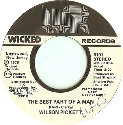 Wilson Pickett - The Best Part Of A Man